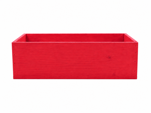 Korytko sosnowe 40 Mix kolorów_red_przód, białe tło.png